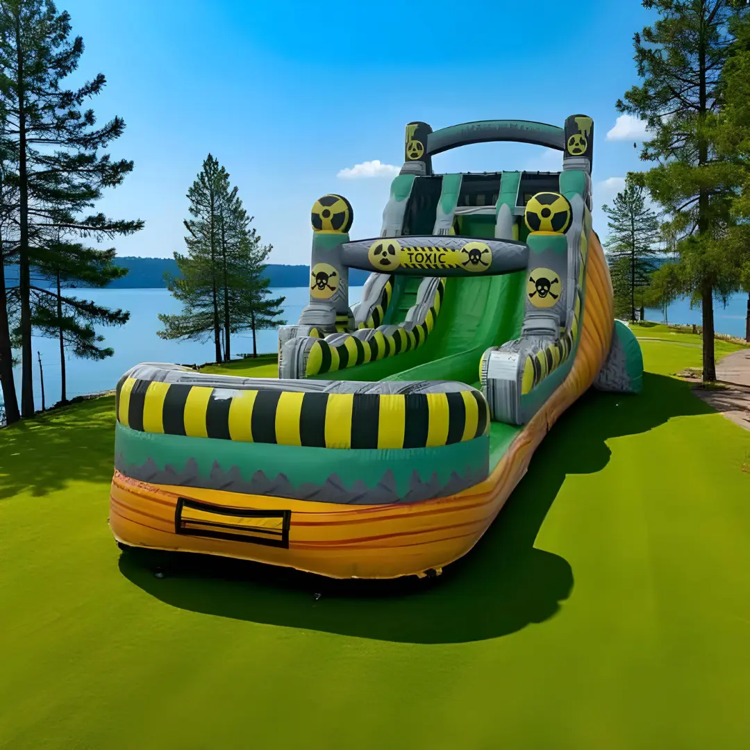 21' Toxic Dual Lane Water Slide