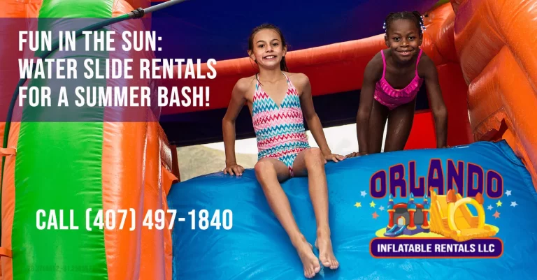 Fun in the sun: water slide rentals for a summer bash!