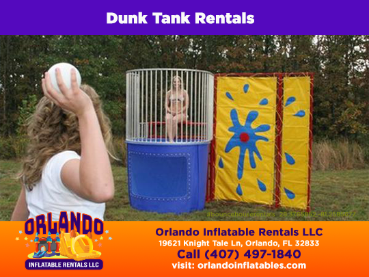 Dunk tank for rent
