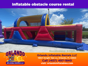 30' Backyard Obstacle Course for rent