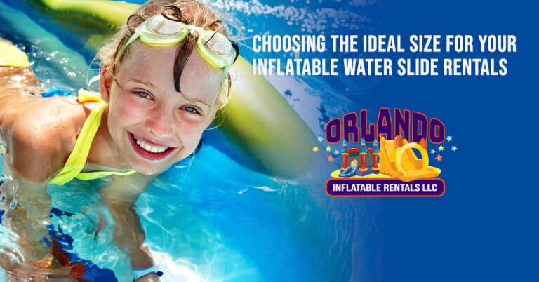 Choosing the ideal size for your inflatable water slide rentals