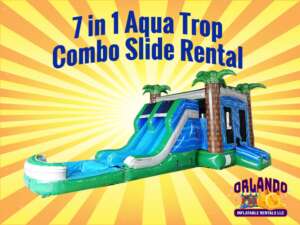 7 in 1 Aqua Trop Combo Slide Rental