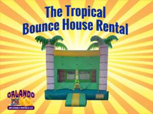 Tropical Bounce House For rent
