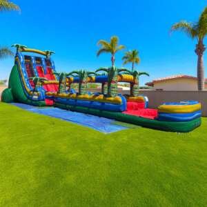 25′ Reggae Rush Water Slide Rental (Dual Lane)