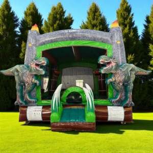 Dinosaur Raptor Bounce House Rental