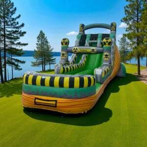 21′ Toxic Water Slide Rental (Dual Lane)